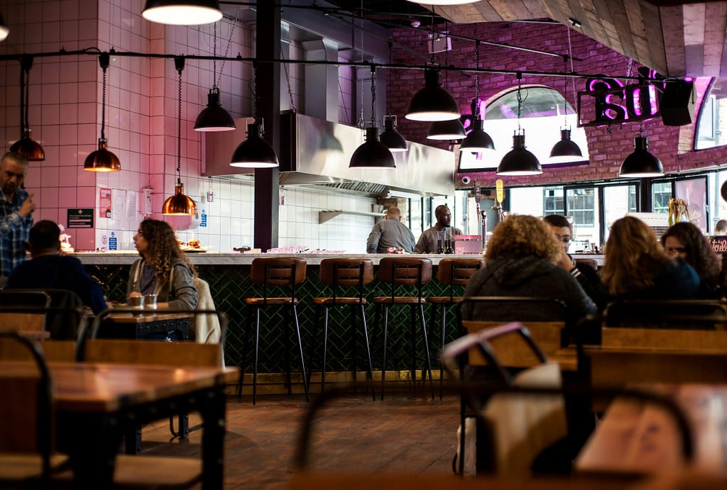 City centre pubs like this bar in Camden, London are just as much in need of the right funding as are country pubs.