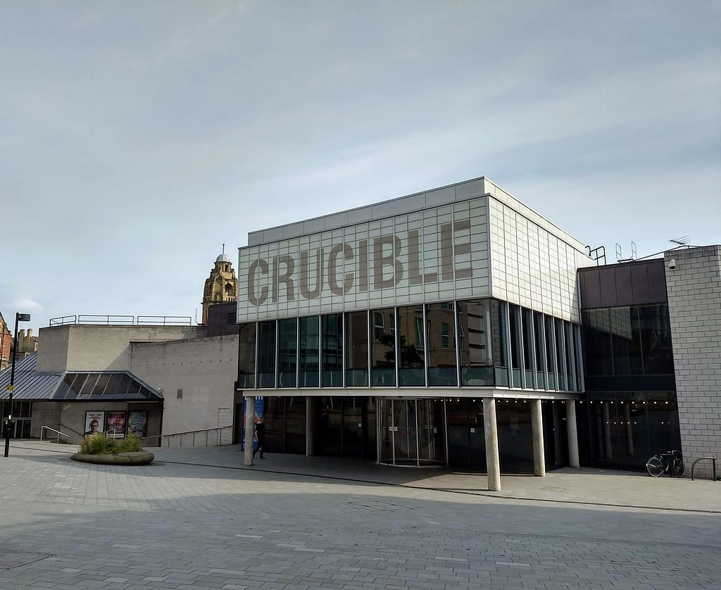 The world famous Crucible Theatre in Sheffield, not developed by Acorn.finance but many businesses and homes have been funded by Acorn.finance over almost 30 years funding. 