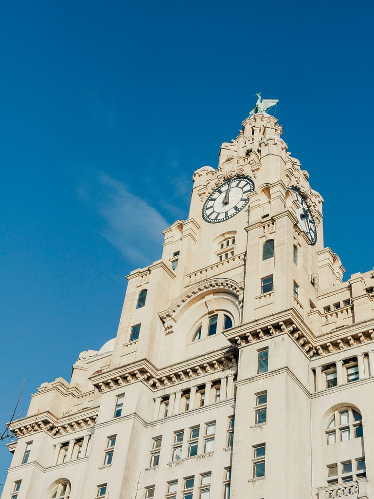 Liverpools Royal Liver Building, Acorn. finance Liverpool are active funding all types of business and property in Merseyside